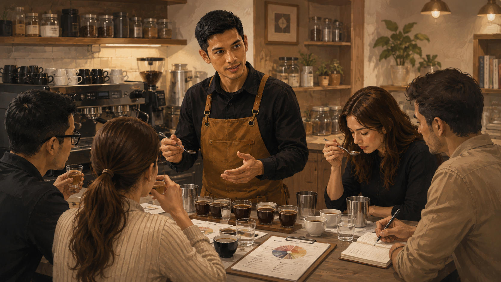 Coffee menu quality coaching